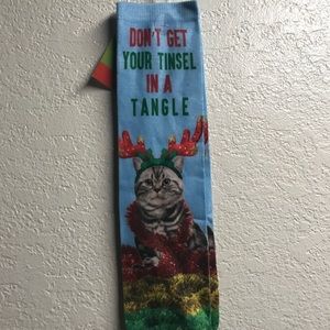 NWT Christmas Themed Ugly Socks Cat